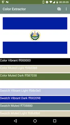 Color Extractor android App screenshot 2